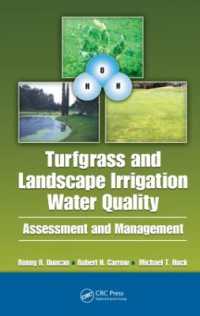 Turfgrass and Landscape Irrigation Water Quality : Assessment and Management