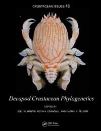 Decapod Crustacean Phylogenetics (Advances in Crustacean Research)