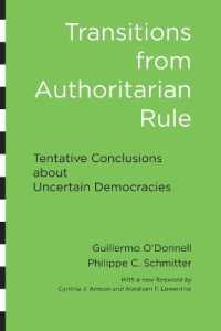 Transitions from Authoritarian Rule : Tentative Conclusions about Uncertain Democracies