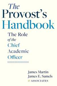 The Provost's Handbook : The Role of the Chief Academic Officer