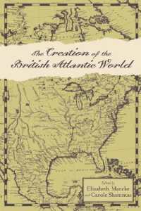 イギリス帝国大西洋世界の創生<br>The Creation of the British Atlantic World (Anglo-america in the Transatlantic World)