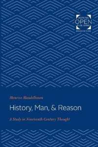 History, Man, and Reason : A Study in Nineteenth-Century Thought
