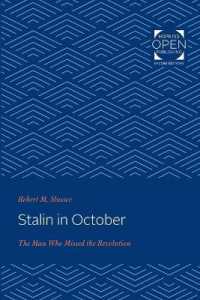 Stalin in October : The Man Who Missed the Revolution
