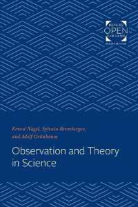 Observation and Theory in Science (Thalheimer Lectures)