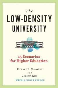 The Low-Density University : 15 Scenarios for Higher Education