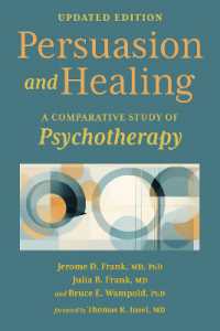 Persuasion and Healing : A Comparative Study of Psychotherapy （4TH）
