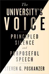 The University's Voice : Principled Silence and Purposeful Speech