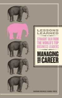 Managing Your Career (Lessons Learned)