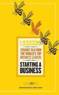 Starting a Business (Lessons Learned)