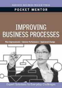 Improving Business Processes (Pocket Mentor)