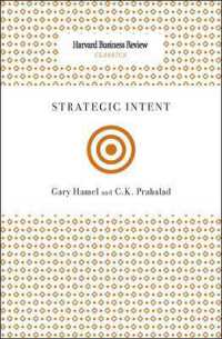 Strategic Intent (Harvard Business Review Classics)