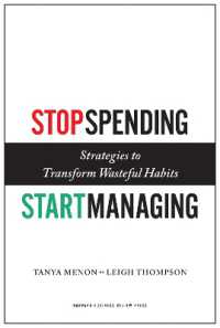 無駄のないローコストの経営管理に向けて<br>Stop Spending, Start Managing : Strategies to Transform Wasteful Habits
