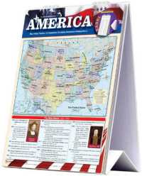 America - History Easel Book : a QuickStudy Reference Tool with a US Map, History Timeline, US Constitution, Presidents & Declaration of Independence （Spiral）