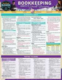 Bookkeeping - Accounting for Small Business : A Quickstudy Laminated Reference Guide （First Edition, New）