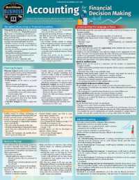 Accounting for Financial Decision Making : A Quickstudy Laminated Reference Guide （First Edition, New）