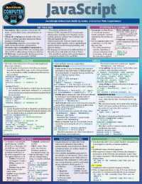 JavaScript : A Quickstudy Laminated Reference Guide （First Edition, New）