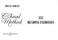 Choral Method -- Sheet music (English Language Edition)