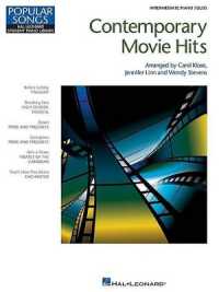 Contemporary Movie Hits : Intermediate Piano Solos