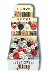 I Love Books Button Box
