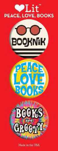 Peace, Love, Books Button Assortment (3-Volume Set)