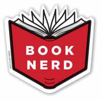 Red Book Nerd Sticker