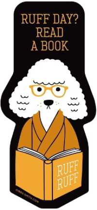 Ruff Day? Read a Book Sticker (Pack of 6)