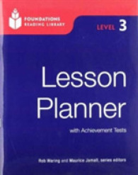 Foundations Reading Library Level 3 Lesson Planner