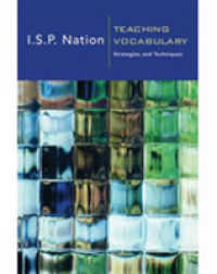Teaching Vocabulary: Strategies and Techniques Text (222 pp)