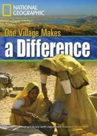 One Village Makes a Difference: Footprint Reading Library 3 (Footprint Reading Library: Level 3)