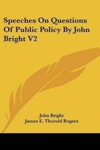 Speeches on Questions of Public Policy by John Bright V2