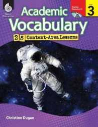 Academic Vocabulary 25 Content-Area Lessons : Level 3 （MAC WIN PA）