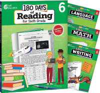 180 Days™: Reading, Math, Writing, & Language for Grade 6: 4-Book Set : Practice, Assess, Diagnose (180 Days of Practice)