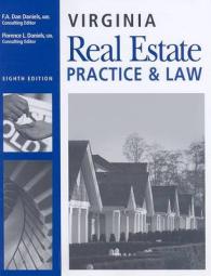 Virginia Real Estate : Practice & Law （8TH）