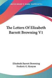 The Letters of Elizabeth Barrett Browning V1