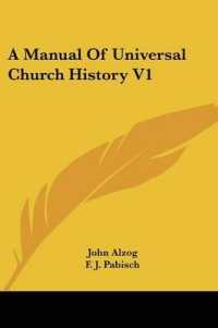 A Manual of Universal Church History V1