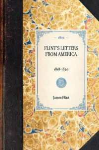 Flint's Letters from America : 1818-1820 (Travel in America)