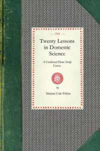 Twenty Lessons in Domestic Science (Cooking in America)