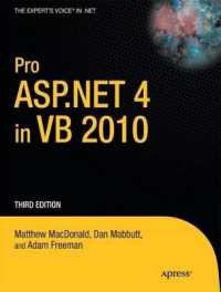 Pro ASP.NET 4.0 in VB 2010 (Pro) （3RD）