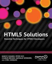 Html5 Solutions : Essential Techniques for Html5 Developers (Solutions)