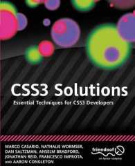 CSS3 Solutions : Essential Techniques for CSS3 Developers