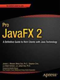 Pro JavaFX 2 Platform : A Definitive Guide to Rich Clients with Java Technology (Pro)