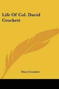 Life of Col. David Crockett