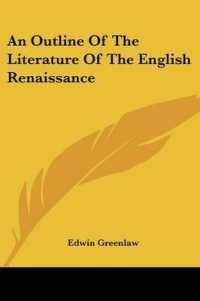 An Outline of the Literature of the English Renaissance