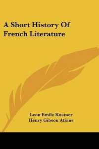 A Short History of French Literature