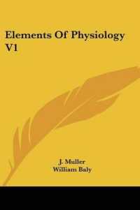 Elements of Physiology V1