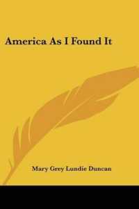 America as I Found It