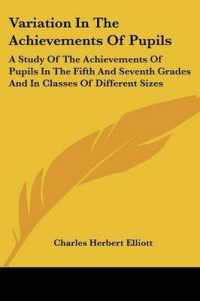 Variation in the Achievements of Pupils : A Study of the Achievements of Pupils in the Fifth and Seventh Grades and in Classes of Different Sizes