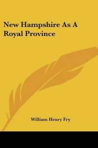 New Hampshire as a Royal Province