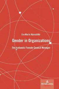 Gender in Organizations : The Icelandic Female Council Manager （2020. XII, 140 S. 5 Abb. 225 mm）