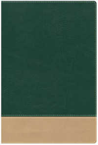 Holy Bible : Teacher's Bible, Green/Tan Leathertouch, 40 Pages of Devotionals （LEA）